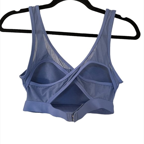 Aerie Offline Criss Cross Blue Sports Bra - M - Picture 3 of 3